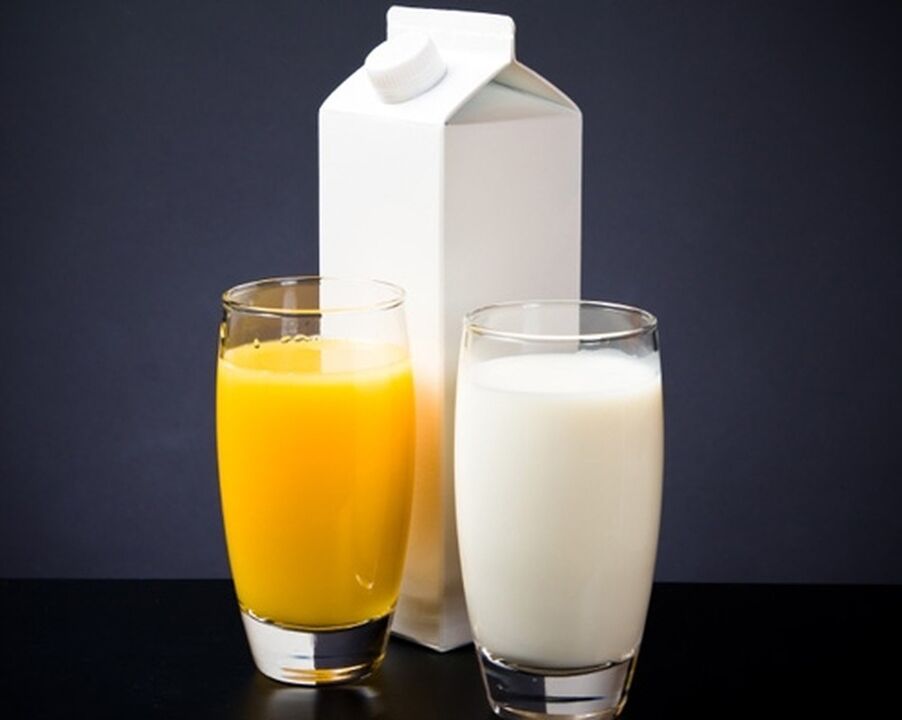 Sok z mleka i marchwi to składniki koktajlu podnoszącego męską potencję